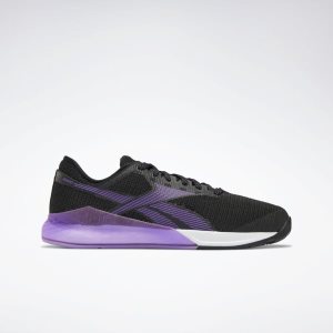 Reebok Nano 9.0 Trainingsschuhe Herren - Schwarz/Lila/Weiß - DE 541-GUC